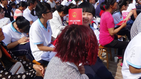 我校2013级“感谢有你”毕业典礼